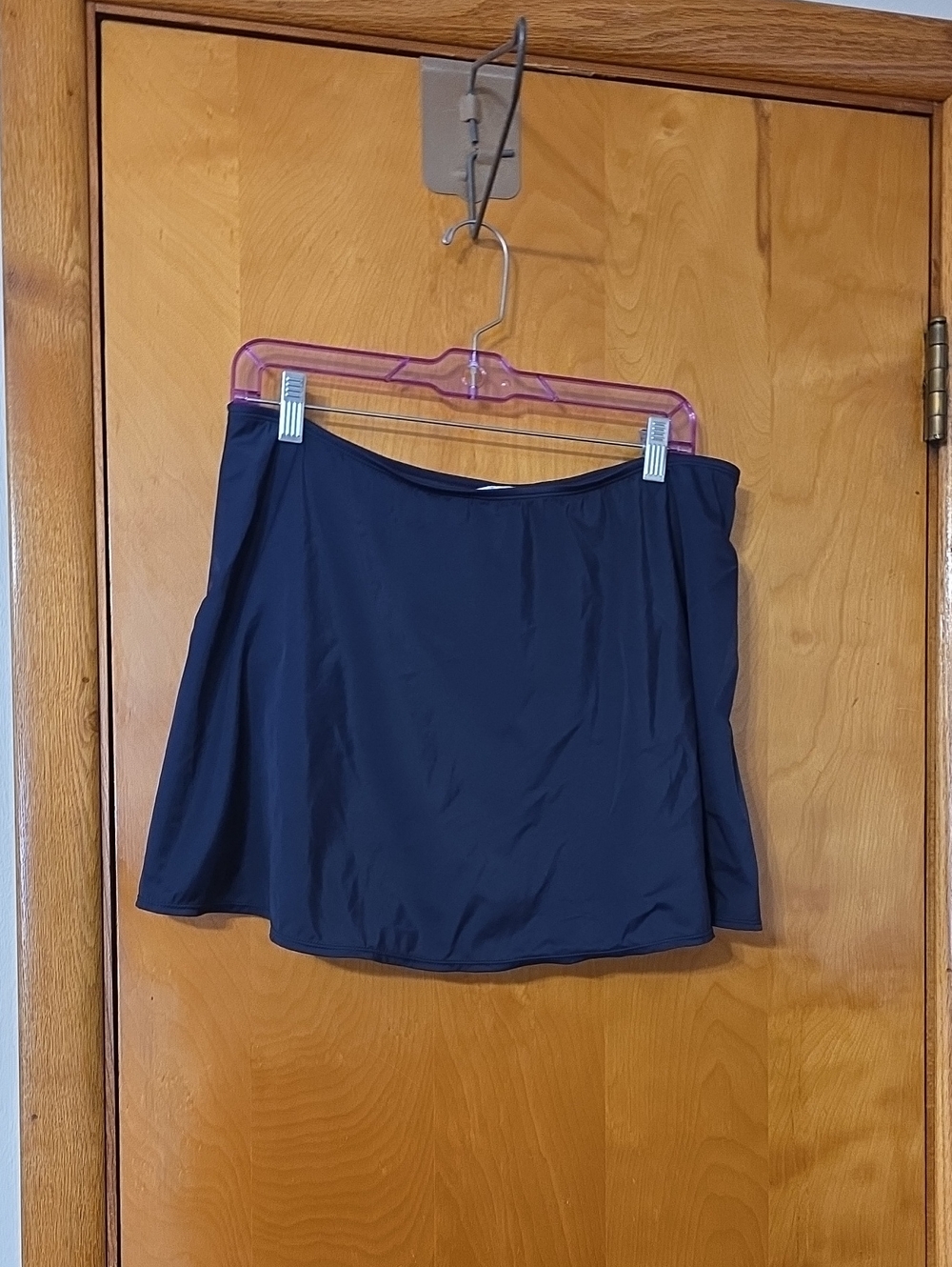 Women's Navy A-Line Swim Skirt